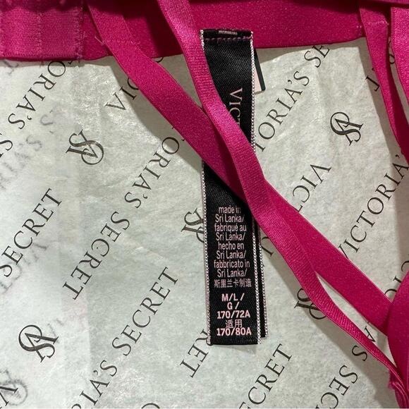 Victoria's Secret Strappy Logo Garter Belt and Panty - Picture 6 of 7